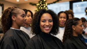 A Very Merry Beauty Salon Cast​