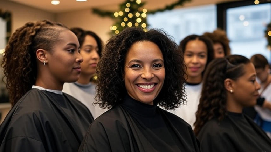 A Very Merry Beauty Salon Cast​